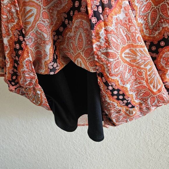 Anthropologie Paper Crane Boho Medallion Dress - Picture 5 of 8